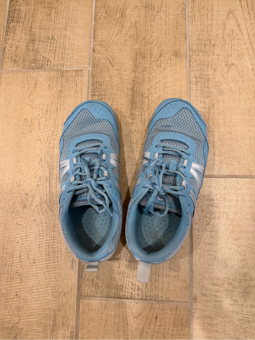 Light Blue Xero barefoot  Athletic Sneakers